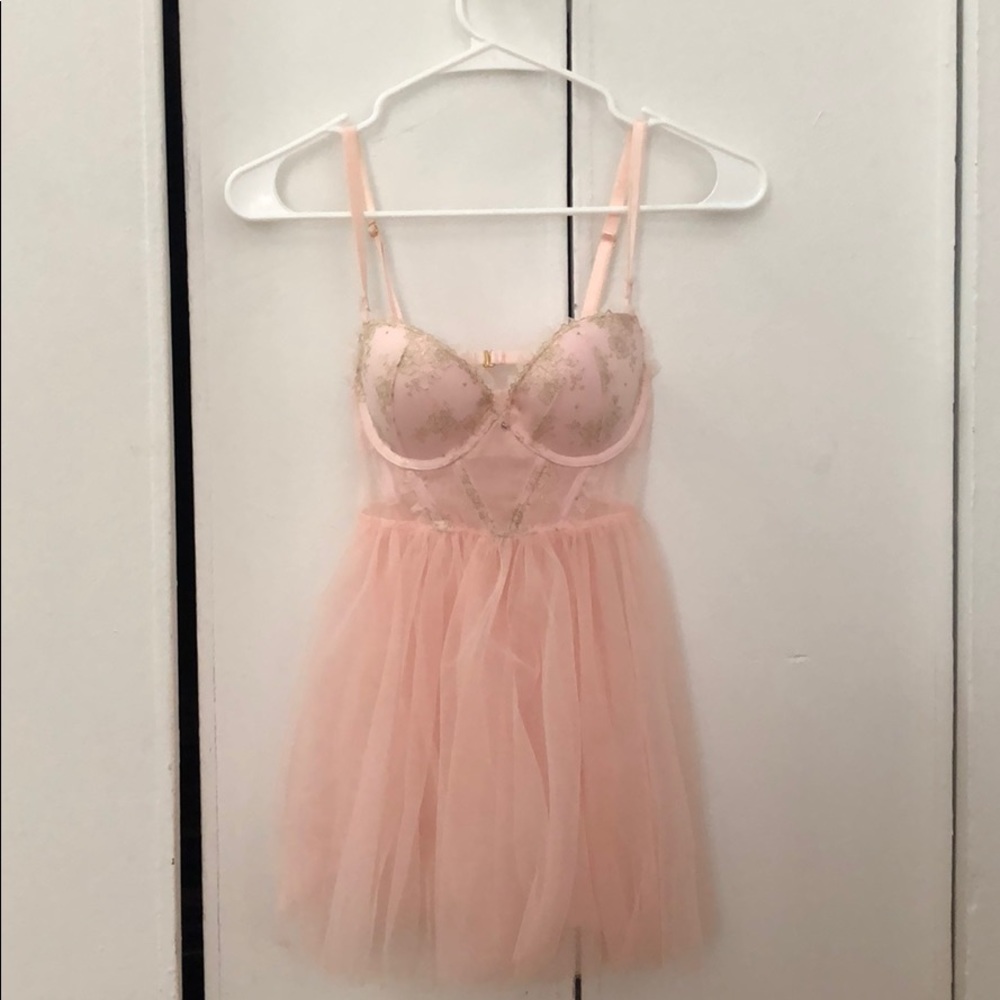 VICTORIA SECRET Pink Lingerie Babydoll